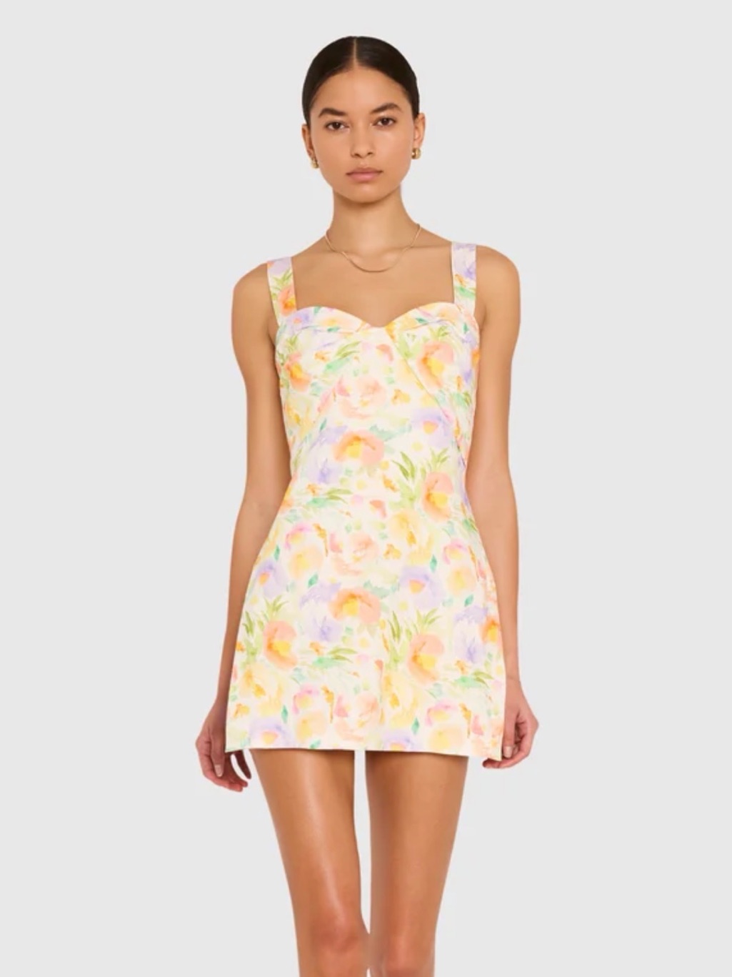Amanda Uprichard Soho Romper In Folklore